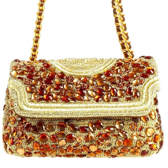 TORY BURCH exclusive 
Shoulder Bag NWT+dust bag
COLOR: GOLD - Picture 3 of 16